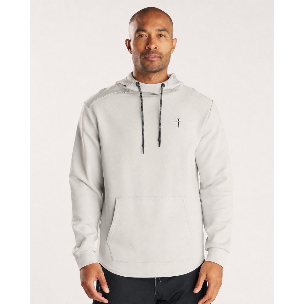 Three‎ Nails Men's Pro Tech Hoodie Stone XL